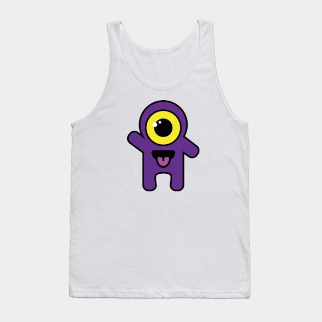 Purple monstrosity Tank Top by hilariouslyserious